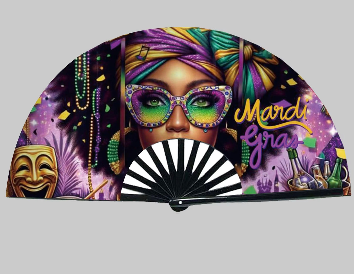Mardi Gras Fan